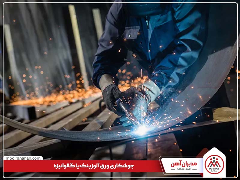 جوشکاری ورق آلوزینک