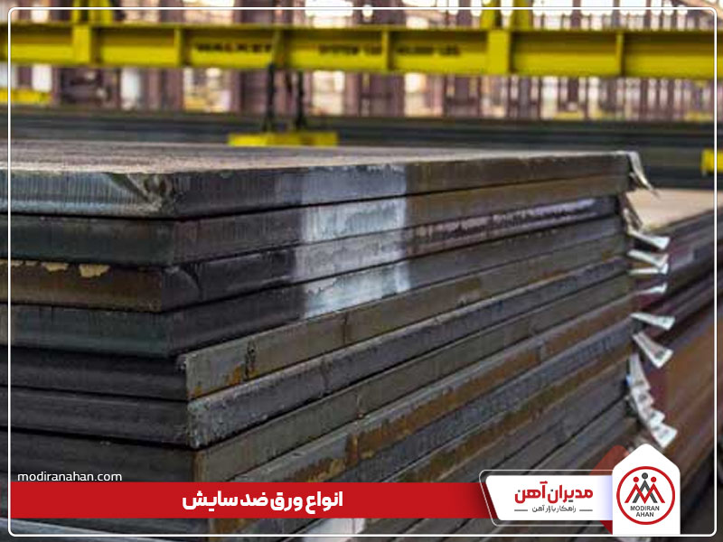 معرفی انواع ورق ضد سایش