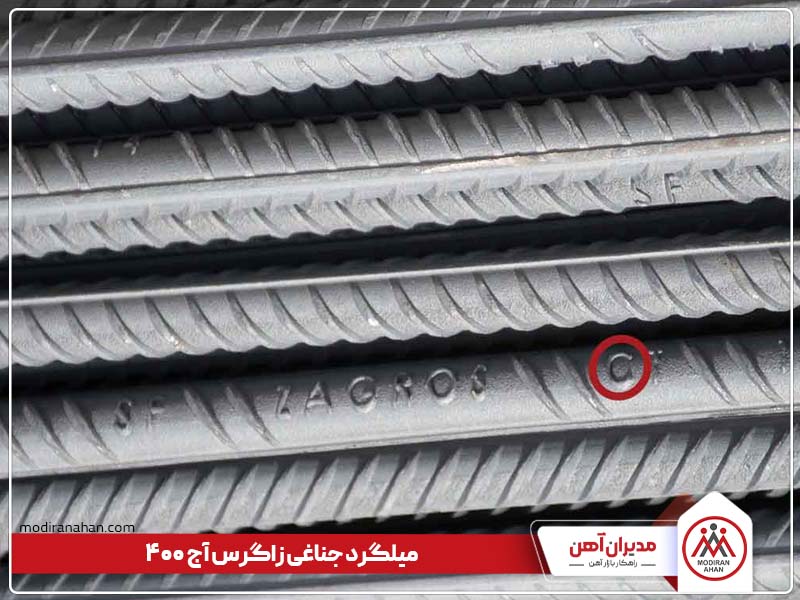 کد نشانه گذاری میلگرد a3