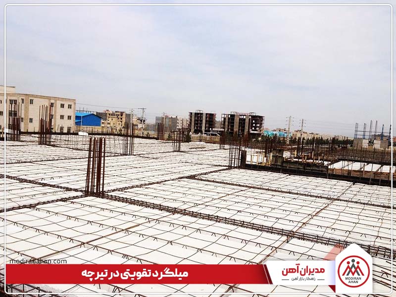 میلگرد تقویتی در تیرچه