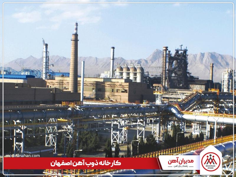 کارخانه تولیدکننده میلگرد ذوب آهن اصفهان