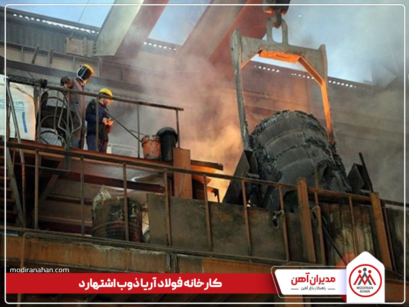 کارخانه تولیدکننده میلگرد آریا ذوب اشتهارد