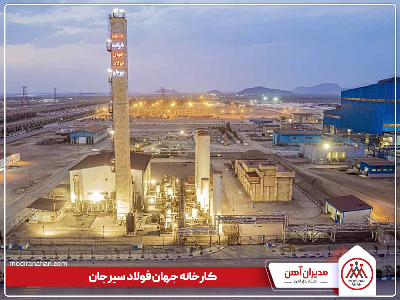 کارخانه های تولیدکننده میلگرد در ایران جهان فولاد سیرجان