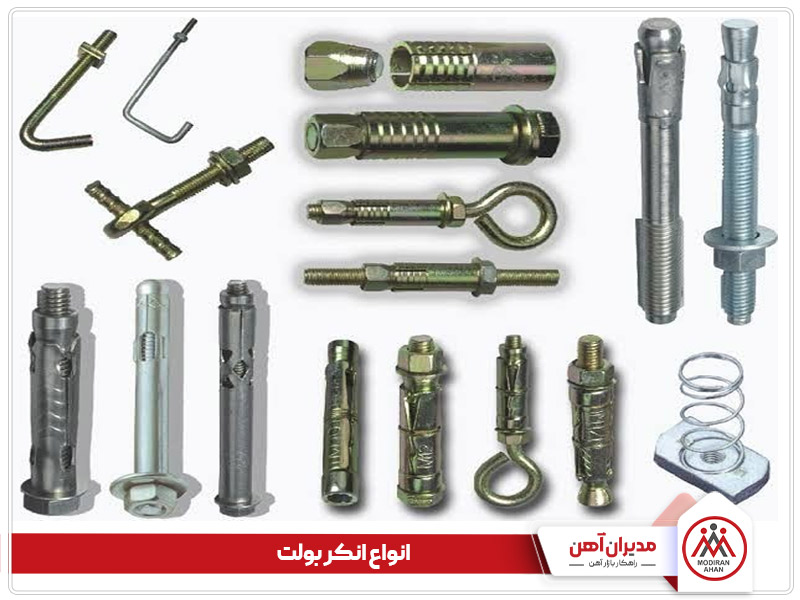 انواع انکر بولت چیست