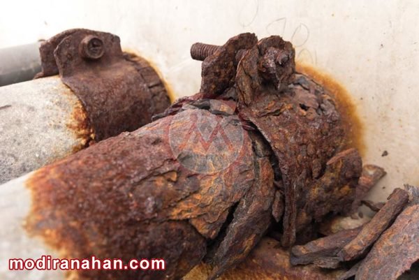 معایب زنگ زدگی آهن