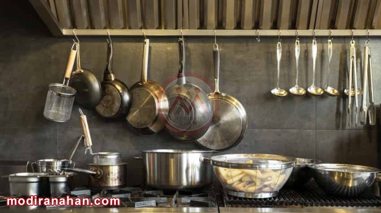 کاربردهای آشپرخانه از استنلس استیل