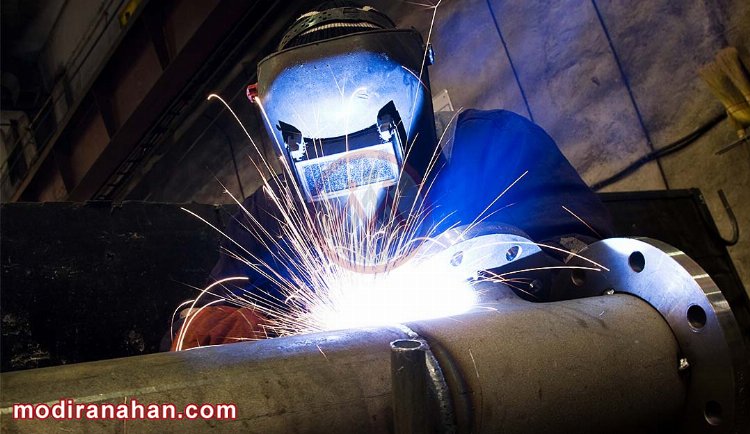 جوشکاری لوله های فولادی
