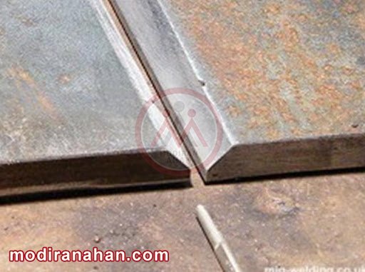 لبه سازی برای جوش شیاری