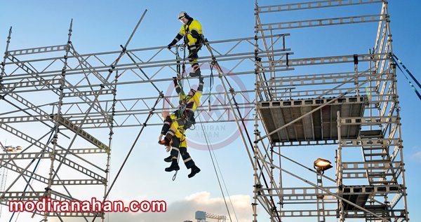 نکات مهم در اجرای داربست