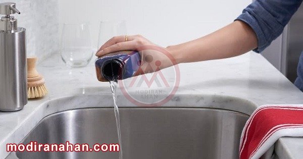 محلول لوله بازکن