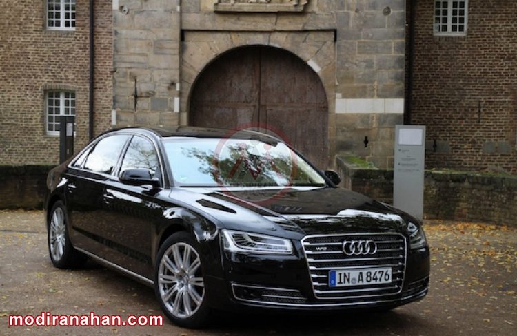 audi a8 with aluminium body