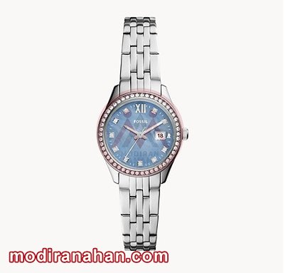 stainless steel watch