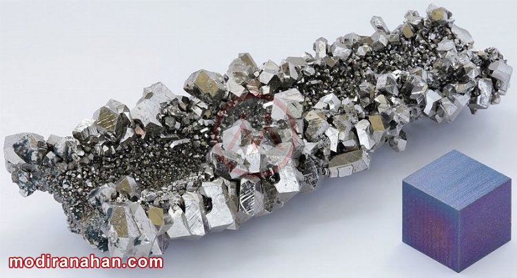 عدد اتمی این فلز خاکستری رنگ، 41 است در حقیقت این عنصر چهل و یکمین عنصر جدول تناوبی می باشد.