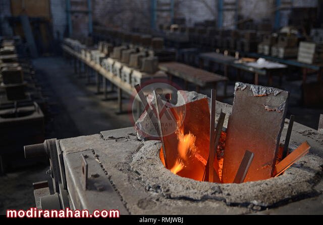 scrap steel melts