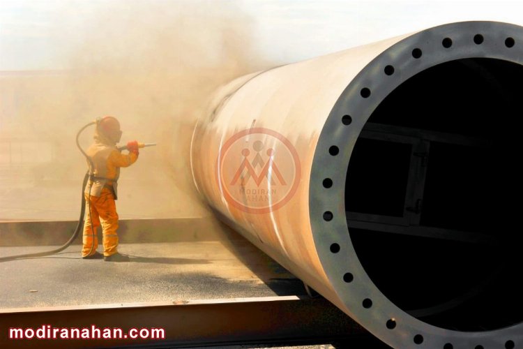 sand blasting