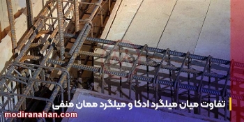 تفاوت میلگرد ادکا (اوتکا) و ممان منفی - مقاله تفاوت میلگرد ادکا (اوتکا) و ممان منفی