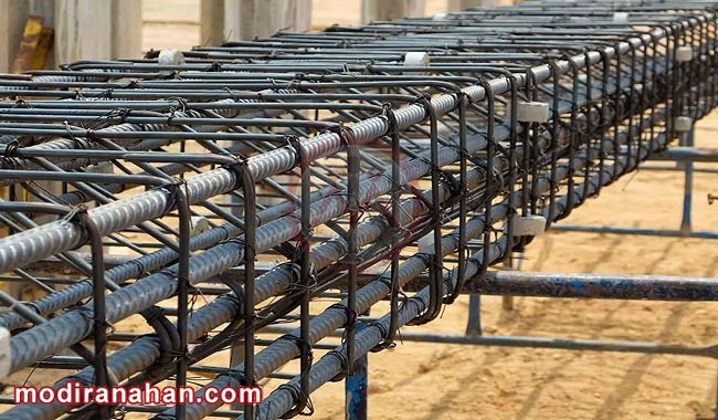 استفاده از خاموت در ستون