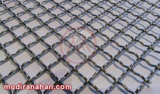 توری فولادی ساخته شده از مفتول هایی از جنس فولاد