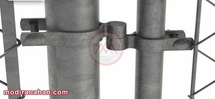 تیر حصار برای نگهداری توری و سیم خاردار
